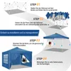 Składany pawilon 3x3m Pop Up Składany pawilon z 4 ścianami Podgląd zdjęcia produktu 2