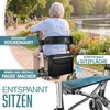 KESSER® Rollator Aluminium faltbar, höhenverstellbar & bis Produktbild-Vorschau 3