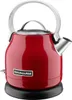 A red KitchenAid electric kettle is shown on a black base against a white background. Produktbild-Vorschau