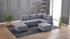 Hanah Home, Fly- BLC1003, Gris, Canapés-lits, Cadre : Bois Voir les images du produit 3