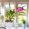 Relaxdays Vaso da fiori sospeso con serbatoio d'acqua, set Anteprima dell’immagine prodotto 2