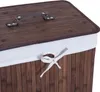 HOMCOM Wäschekorb Wäschetruhe Wäschebox Wäschesammler Produktbild-Vorschau 8