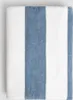 HOMLA LAWENA Handtuch in weiß und blau gestreift 70x130 cm Produktbild-Vorschau 1