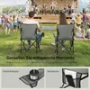 WOLTU Campingstuhl 2er Set Faltbar mit Getränkehalter & Produktbild-Vorschau 4