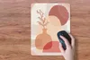 MuchoWow® Mauspad Mousepad Blumen - Abstrakt - Boho - Produktbild-Vorschau 3