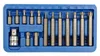 Torx E Profil Bitsatz Nuss Einsätze Ratsche Bit Set 15 tlg Produktbild-Vorschau 2
