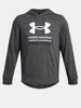 Under Armour Ua Rival Terry Graphic Hood-Graues Sweatshirt Produktbild-Vorschau 1