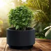 Pot de fleurs avec insert HEOSO anthracite 46,8 cm Voir les images du produit 9