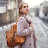 Cityrucksack Retro Rucksack Damen 3 in 1 Handtasche Mädchen Produktbild-Vorschau 3