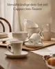 Cosumy Espressotassen Set 6er Weiß mit Untertassen - Produktbild-Vorschau 7