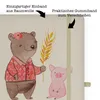 Mr. & Mrs. Panda Skizzenbuch Bäuerin Herz - Transparent - Produktbild-Vorschau 3