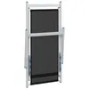 vidaXL Strandstühle 2 Stk. Klappbar Schwarz Aluminium und Produktbild-Vorschau 8