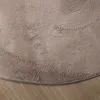 Volero - Flauschiger Teppich Rund - Cozy Taupe - Ø 100 cm - Produktbild-Vorschau 5