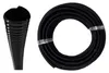 10m Spiralschlauch 1 Zoll 25mm schwarz Saugschlauch Produktbild-Vorschau 1
