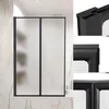 Jayseuw 100X140cm Badewannenfaltwand Badewannenaufsatz mit Produktbild-Vorschau 1