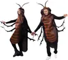 Kakerlake Insekt Kakerlakenkostüm Braun 48-52 Halloween Produktbild-Vorschau 2