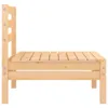vidaXL Sofa ogrodowa 2 szt. Lite drewno sosnowe Podgląd zdjęcia produktu 3
