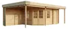 Alpholz Gartenhaus Johanna-40 Plus aus naturbelassenem Holz Produktbild-Vorschau 6