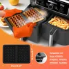 2 Stück Waffeleinsatz,Silikon Waffelform Kompatibel mit Produktbild-Vorschau 4