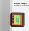 digitální inklinometr 3 v 1 s magnetem - úhloměr, vodováha Náhled obrázku produktu 5