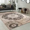 Teppich Wohnzimmer Kurzflor Orient Design Vintage Mandala Produktbild-Vorschau 1