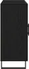 A side view of a black sideboard on a white background. Anteprima dell’immagine prodotto