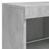 vidaXL Kredens z oświetleniem LED betonowy szary 81x37x67 Podgląd zdjęcia produktu 11
