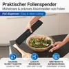 WENKO Dispenser per fogli di alluminio Taglierina per fogli Anteprima dell’immagine prodotto 2