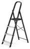 Drabina aluminiowa stalowa domowa HIGHER 4 stopnie 150 kg Podgląd zdjęcia produktu 2