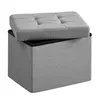 SONGMICS 41 cm Sitzbank mit Stauraum, klappbare Sitztruhe, Produktbild-Vorschau 7