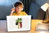 MuchoWow® Laptop Aufkleber Sticker Cover Lebensmittel - Produktbild-Vorschau 3