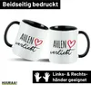 Huuraa Kaffeetasse Ahlen verliebt 330ml Schwarz Keramik Produktbild-Vorschau 2