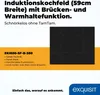 Advertisement for an induction cooktop. Produktbild-Vorschau