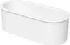 Bette 2740-000CFXXSR Badewannen Oval Suno Oval Weiß Produktbild-Vorschau 2