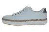 Rieker Veterschoenen Laag  Veterschoenen Laag - Wit - Maat Voir les images du produit 40
