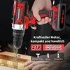 21V Akkuschrauber Set Akku Bohrschrauber - 2 Akkus 1.5Ah Produktbild-Vorschau 2