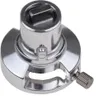 A close-up studio shot of a chrome-plated kitchen machine adapter. Náhľad obrázku produktu