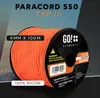 GO!elements 100m Paracord Seil aus reißfester Nylonschnur - Produktbild-Vorschau 2