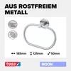tesa MOON Handtuchring zum Kleben Edelstahloptik rostfrei Produktbild-Vorschau 20