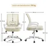 Yaheetech Bürostuhl Schreibtischstuhl ergonomischer Produktbild-Vorschau 3