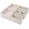 Aufbewahrungsboxen Schubladen-Organizer 6er Set aus Produktbild-Vorschau 1