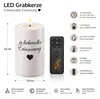 Znicz nagrobny LED Deluxe Homeart - W miłującej pamięci Podgląd zdjęcia produktu 2
