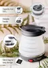 Adler AD 1279 electric kettle 0.6 L 750 W Black  White Podgląd zdjęcia produktu 13