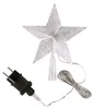 LEX Weihnachtsbaumspitze LED Stern warmweiß Kabel Produktbild-Vorschau 3