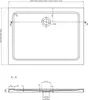 Mexen Flat piatto doccia rettangolare slim 90 x 70 cm, Anteprima dell’immagine prodotto 5