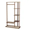 FATIVO Appendiabiti in bambù, 101x41x171cm, asta con 5 Anteprima dell’immagine prodotto 5