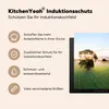 KitchenYeah© Herdabdeckplatte Nebliges Feld mit einem Produktbild-Vorschau 6