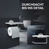 ovimar Toilettenpapierhalter Helnaes Papierrollenhalter mit Produktbild-Vorschau 6