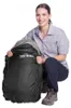 TATONKA cubierta para lluvia Rain Cover 40 - 55 L Black Vista previa de la imagen del producto 6