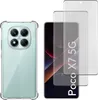 Nárazuvzdorné puzdro pre Xiaomi Poco X7 5G a 2 ochranné Náhľad obrázku produktu 1